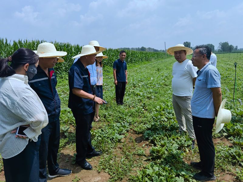 安邁康農業(yè)科技集團來公司考察項目