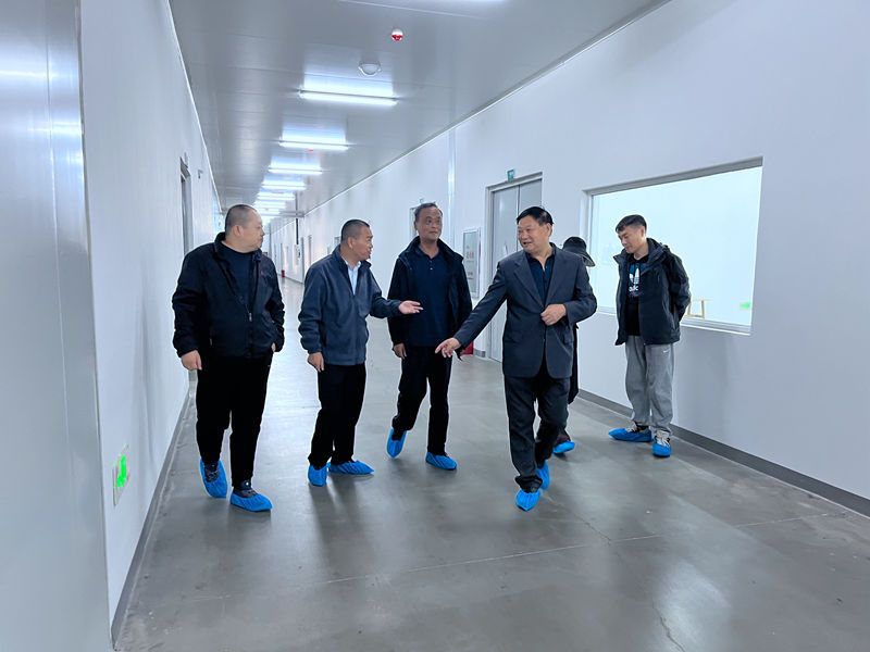 河南省電視臺、焦作市衛(wèi)健委領導到公司參觀！